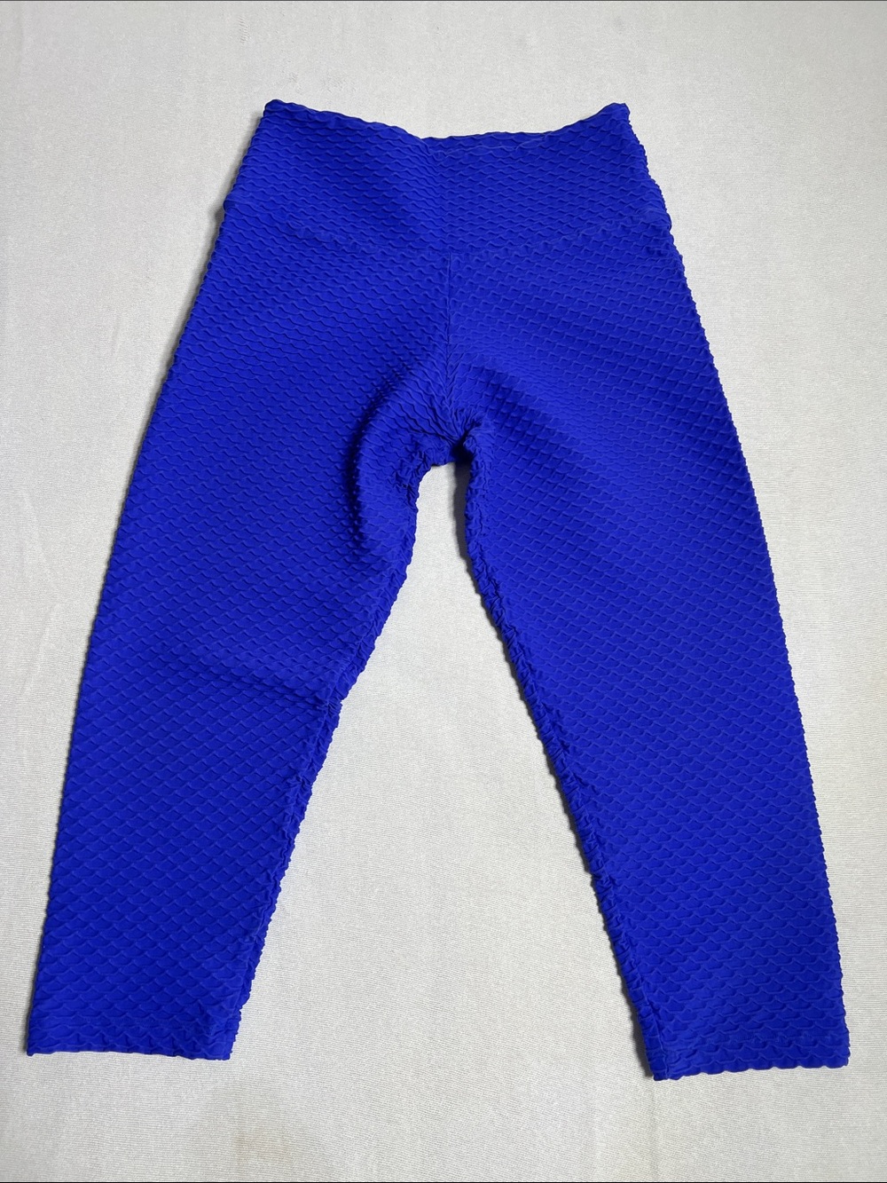 Booty by Brabants Textured High-Waist Leggings - Deep purple/blue